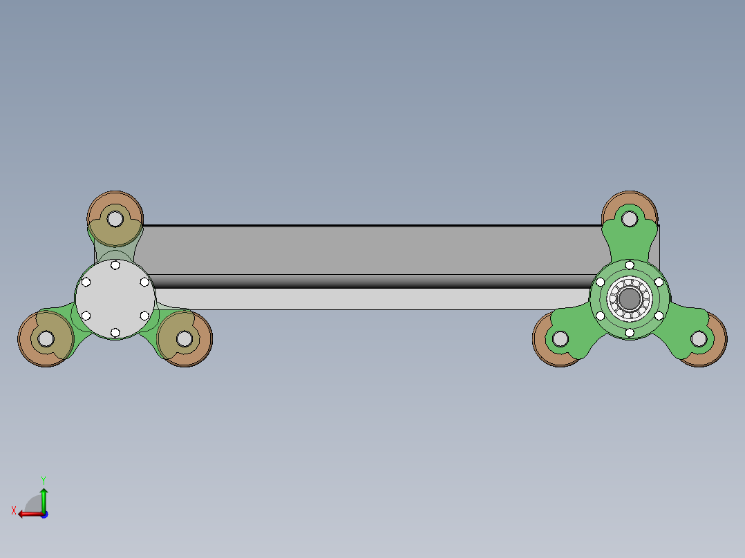便携式绞盘机牵引越障工艺及装置设计(sw14+cad+说明书)后视图