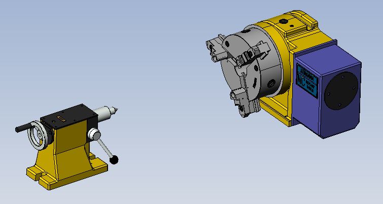 T907 数控机床回转卡盘装置