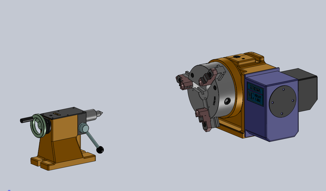 T907 数控机床回转卡盘装置