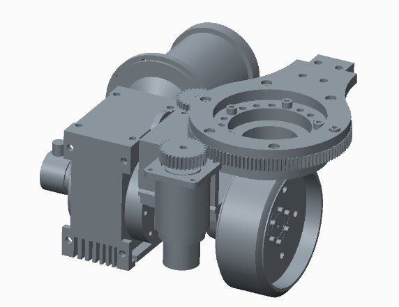 舵轮驱动凸轮顶升agv
