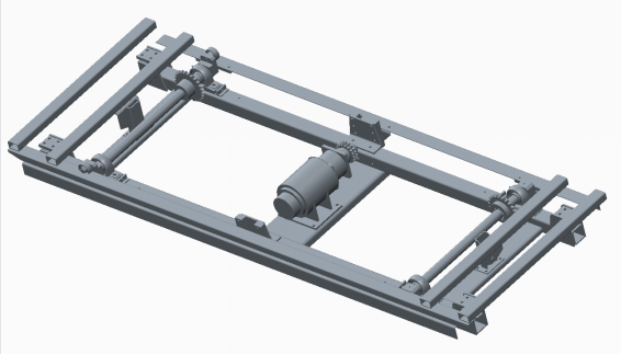 舵轮驱动凸轮顶升agv