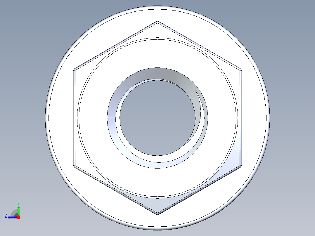 法兰螺母-56-FN.STEP右视图