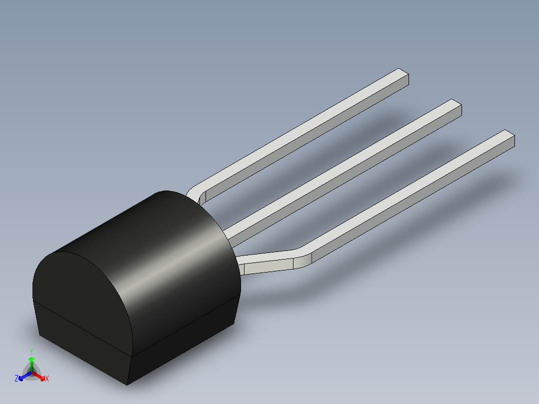 SOT54A正等轴测图