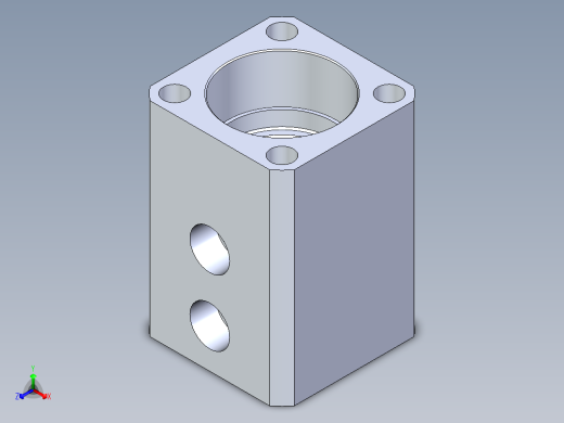 KOSMEKLZ0260-SQ多系列多零件图纸模型多系列多零件图纸模型正等轴测缩略图