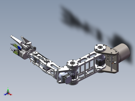 苹果采摘机械手正等轴测缩略图