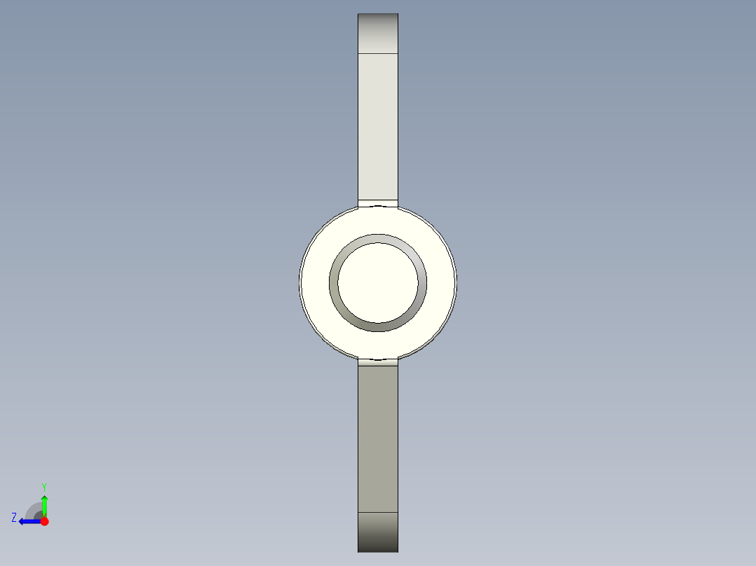 带耳螺钉-DIN_316_Wing_screws_12x1.75x60-54.7-19.5_65_4.9_33.5_12.stp右视图