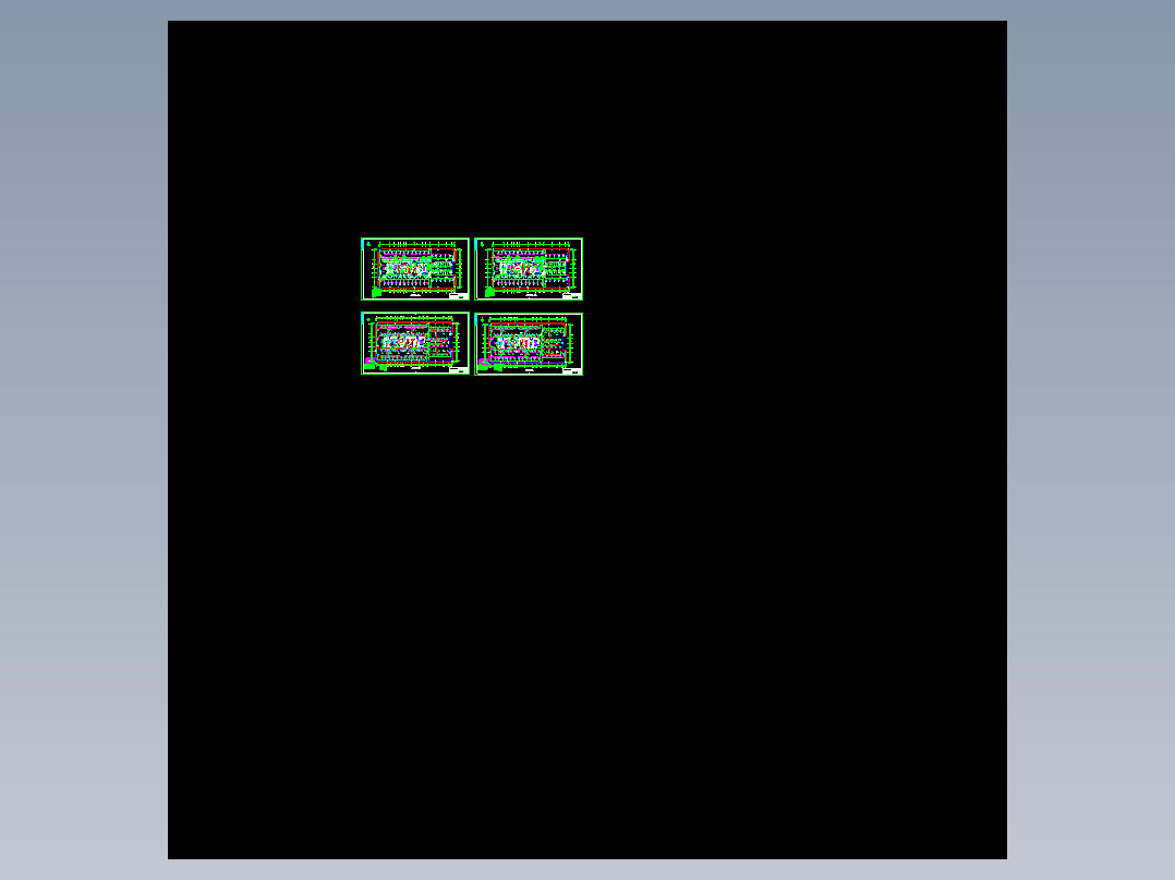 石家庄高薪开发区某写字楼空调通风与防排烟图