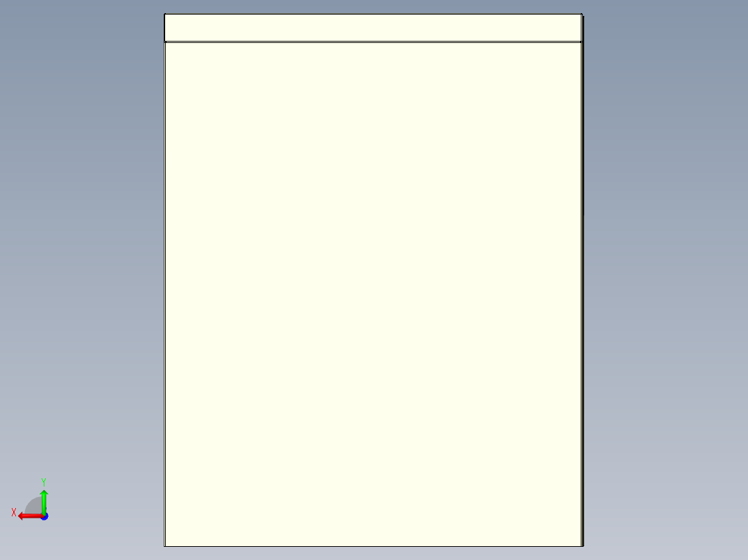 电器柜 电控柜 (6) 机械设计素材后视图