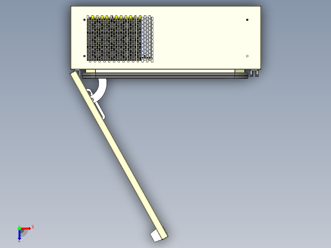 电器柜 电控柜 (6) 机械设计素材俯视图