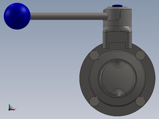 蝶阀前视缩略图