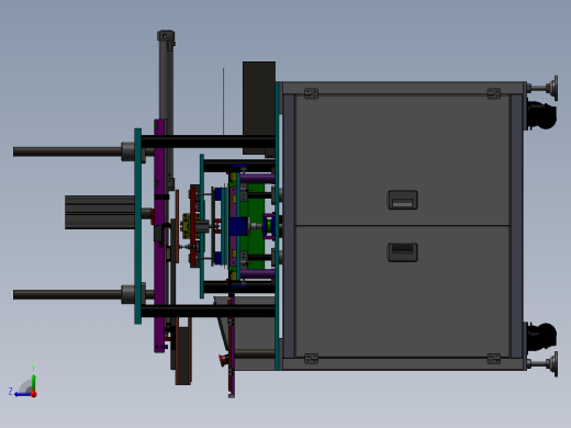 一台贴纸机右视缩略图