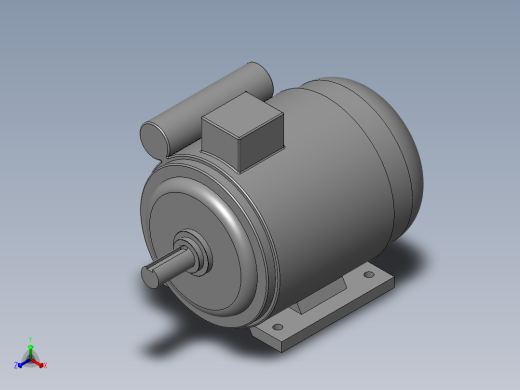 异步电机DJ_YS系列(IP44)_IMB3型_YS-90S-8