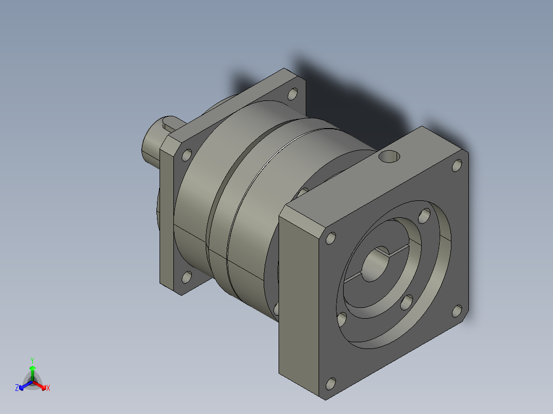 斜齿PHL115-L1 24-100-155-M10 CZ32.STEP主视图