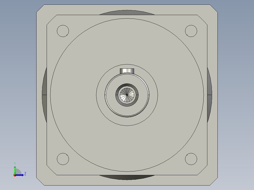 斜齿PHL115-L1 24-100-155-M10 CZ32.STEP左视图