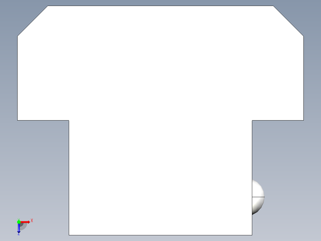 T 螺帽(C)2301-3D多系列多零件图纸模型俯视图