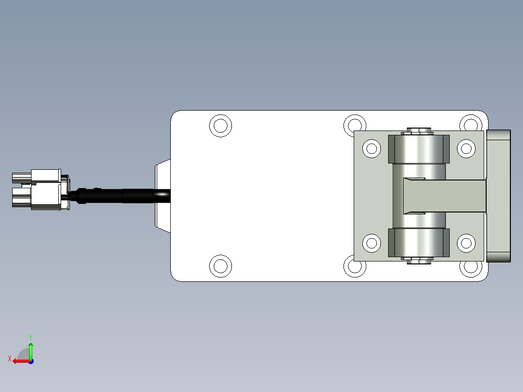 伺服电缸KB220488后视图