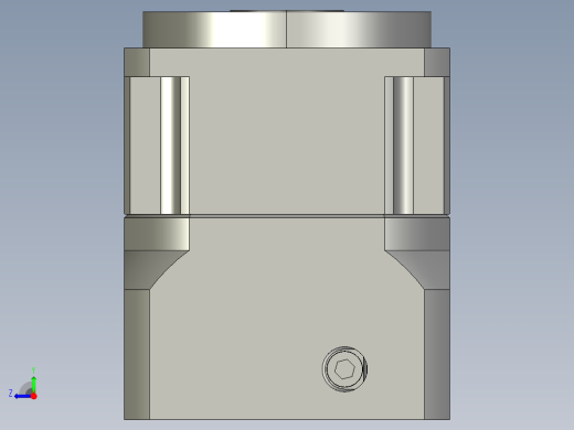 斜齿孔PGH090-L1 19-70-90-M5.STEP右视缩略图