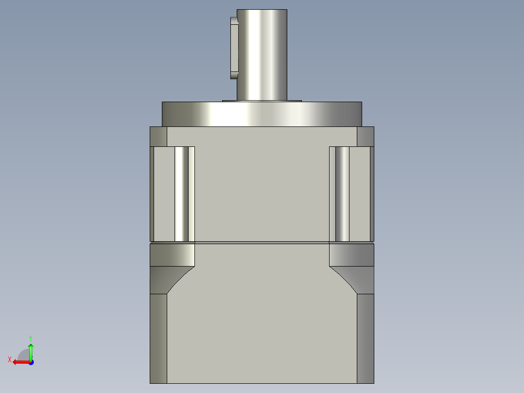 斜齿PGH090-L1 19-70-90-M6 CZ20.STEP后视图