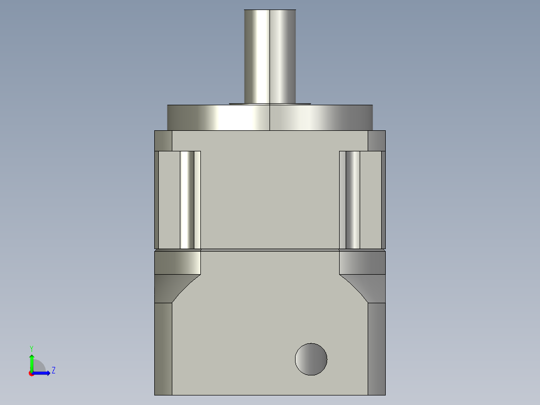 斜齿PGH090-L1 19-70-90-M6 CZ20.STEP左视图