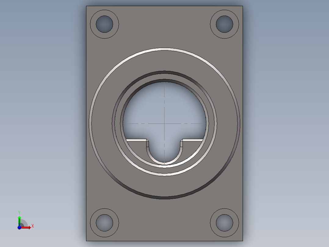 电机磁环自动装配（sw18可编辑+工程图）前视图