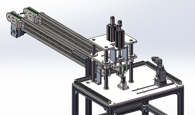 电机磁环自动装配（sw18可编辑+工程图）