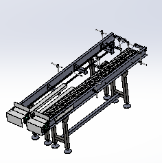 双排链式传送机构sw17可编辑缩略图