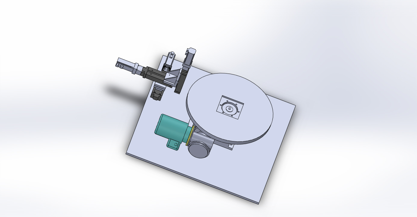 4工作位转台（sw12可编辑+工程图）