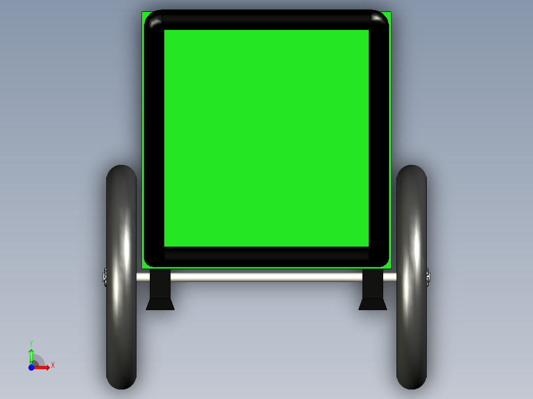 A0002457-垃圾车前视图