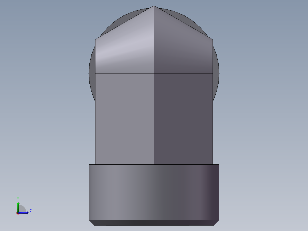 弯接头-W、1C9-30左视图