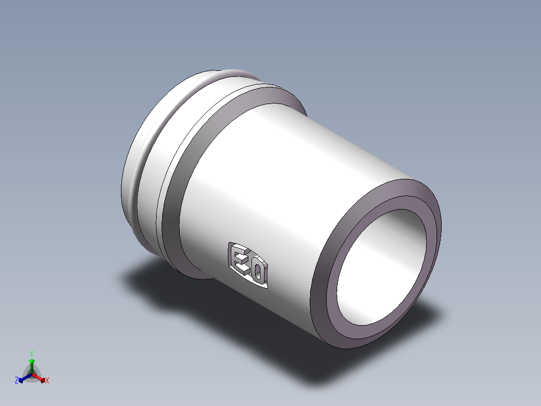 90度焊接接头、SKA38X6正等轴测图