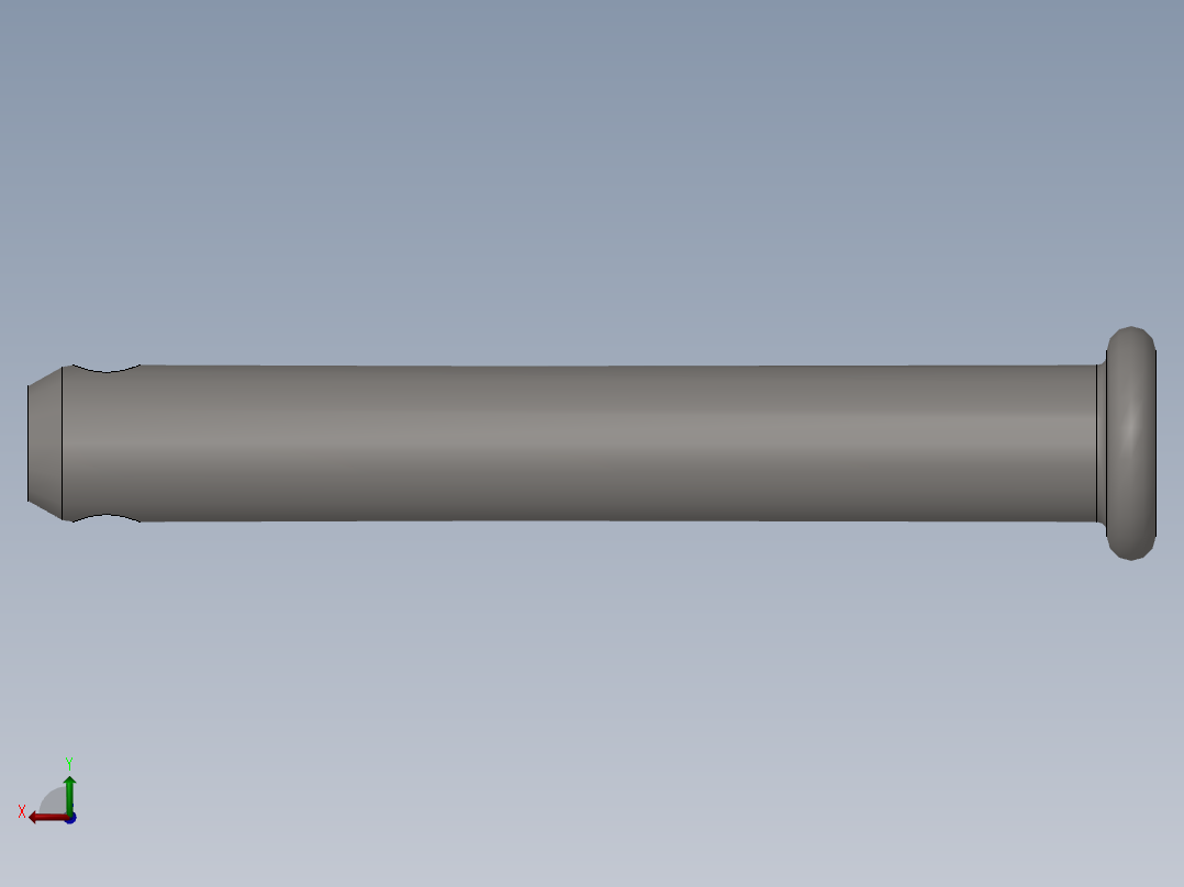 GB882-88 销轴B型8×55后视图