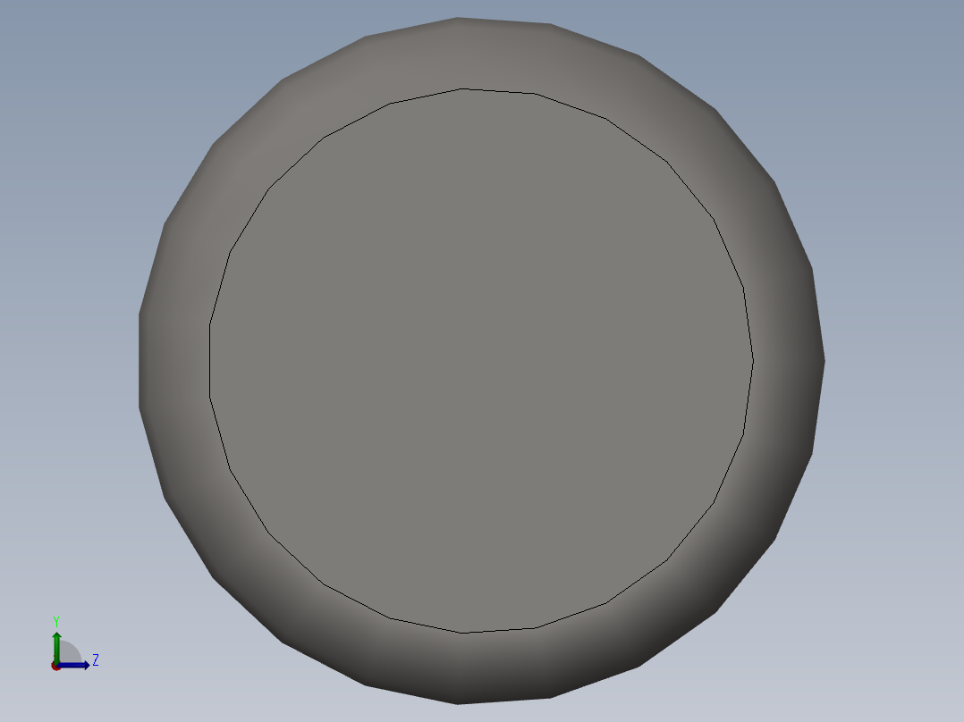 GB882-88 销轴B型8×55左视图