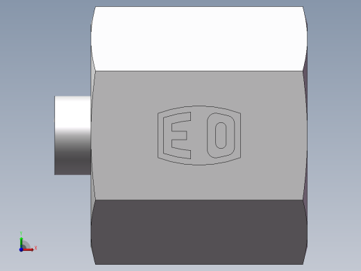 锥孔螺堵、9D-14前视缩略图