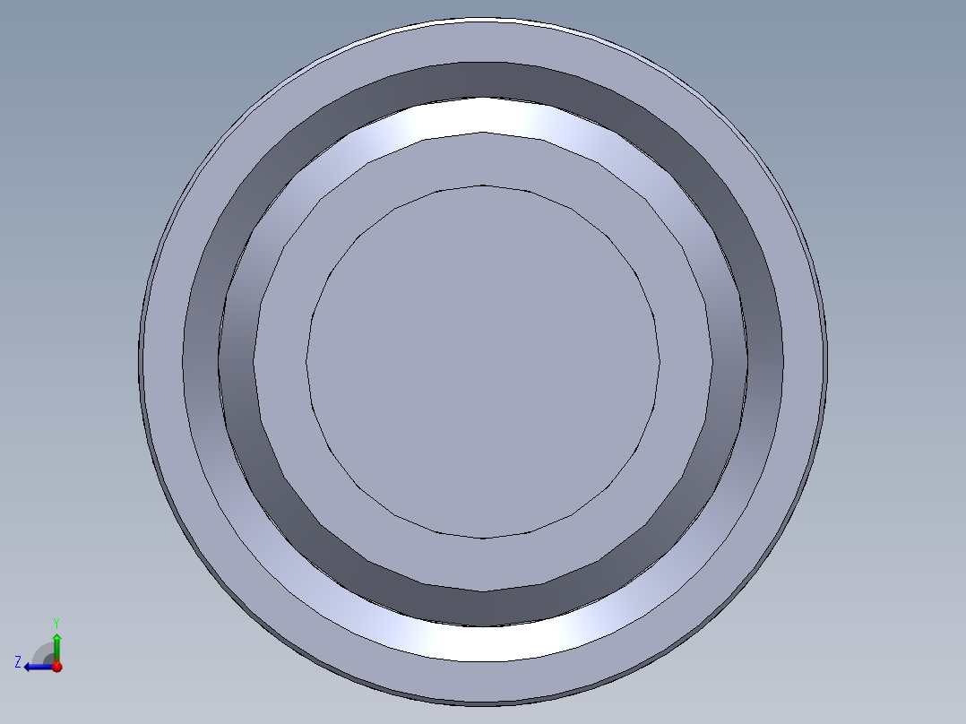 液压缸缸筒右视图