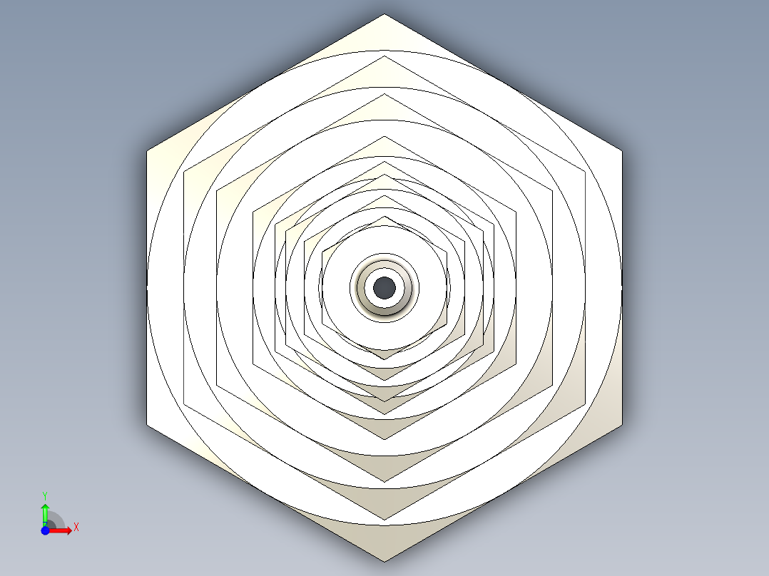 焊接式直通管接头(6~50)JB970-77前视图