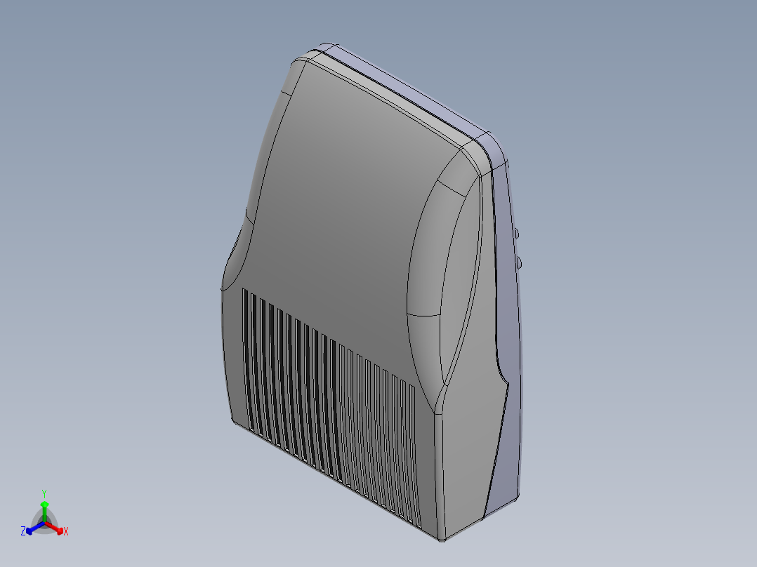 空调(2)正等轴测图