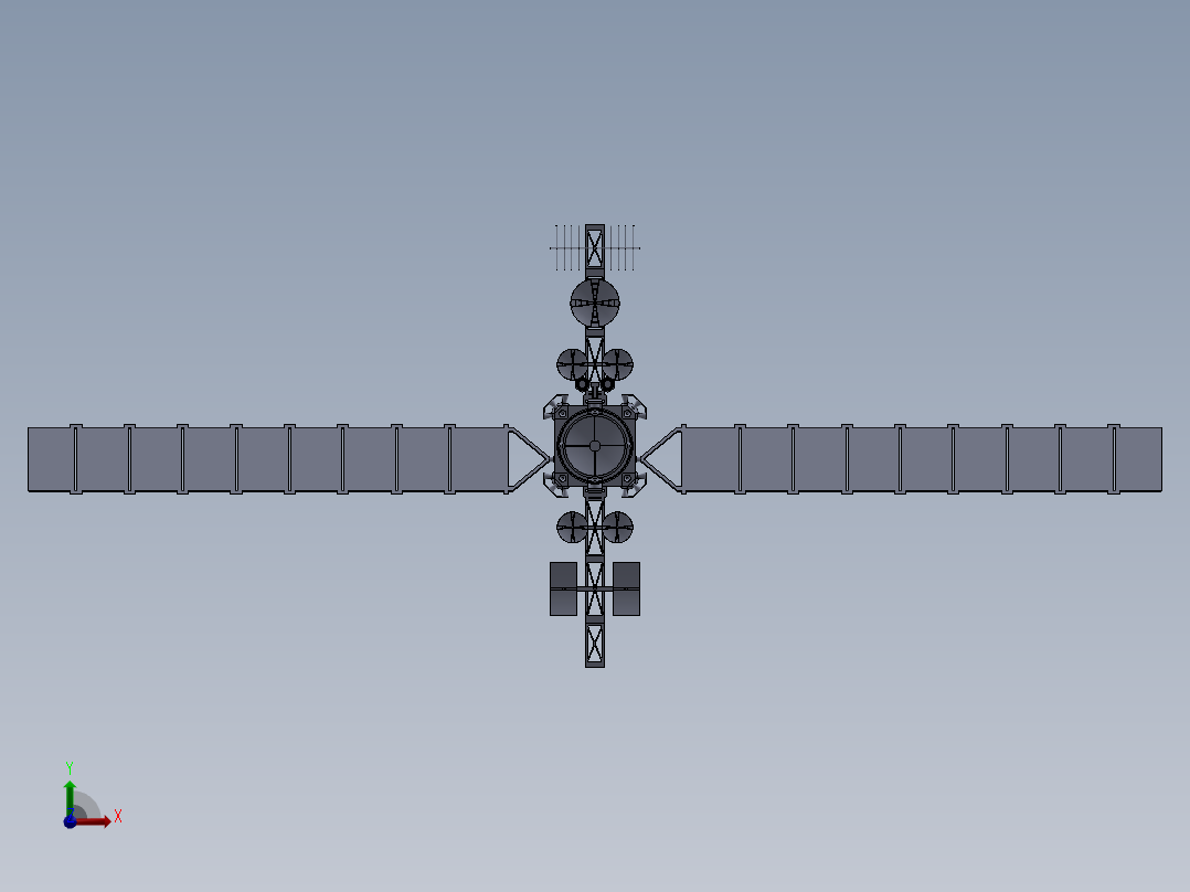 卫星、空间站(38)前视图