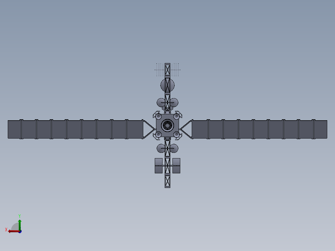 卫星、空间站(38)后视图
