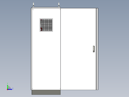 三柜组装630A电源柜plc4011控制柜 55889左视缩略图