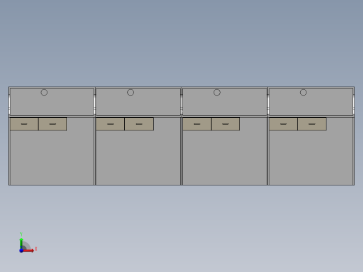 货架、PCB工作台前视缩略图
