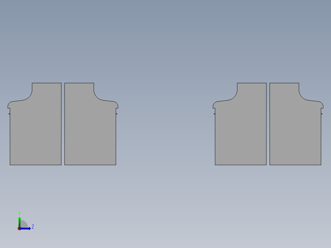 货架、PCB工作台左视图