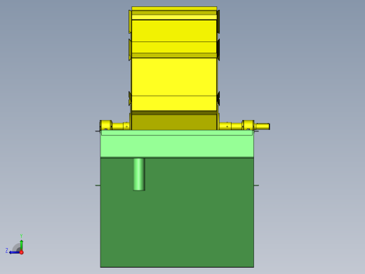 砂分离机sand-separator-2831-模型格式为 stp sw右视缩略图