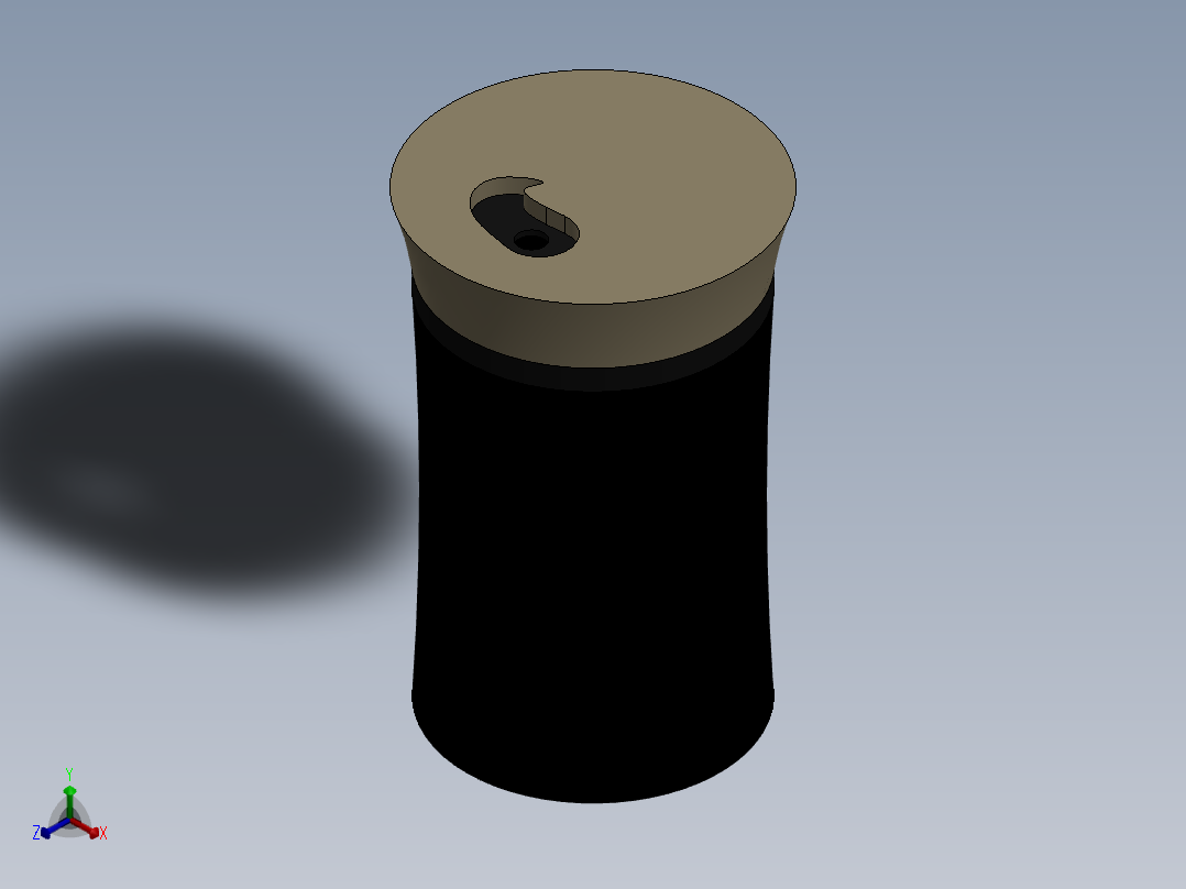 牙签架正等轴测图