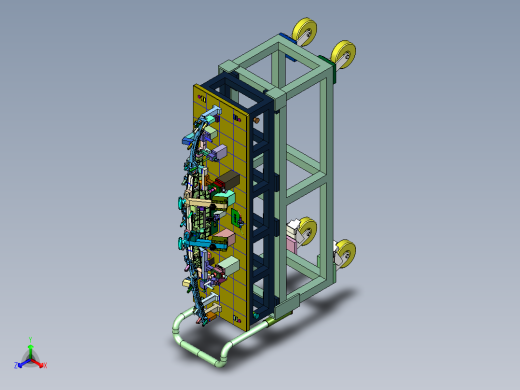 前除霜风道总成检具