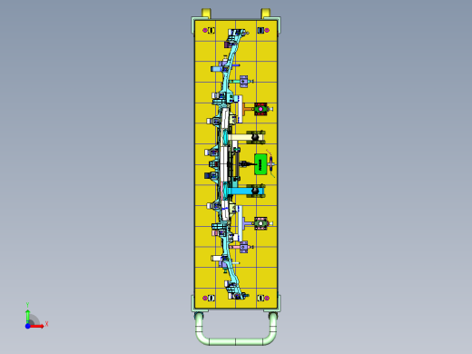 前除霜风道总成检具前视缩略图