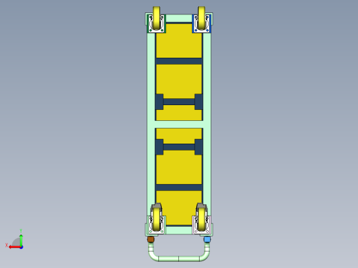 前除霜风道总成检具后视缩略图