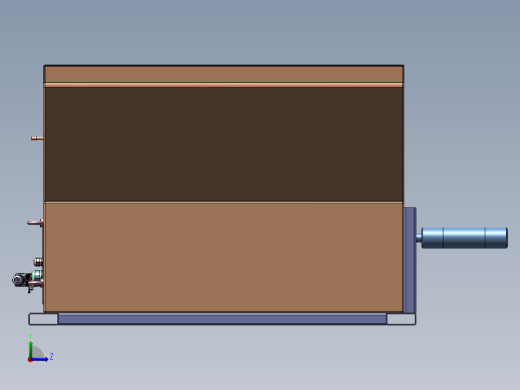 配电箱 (起重机用带元器件)左视缩略图