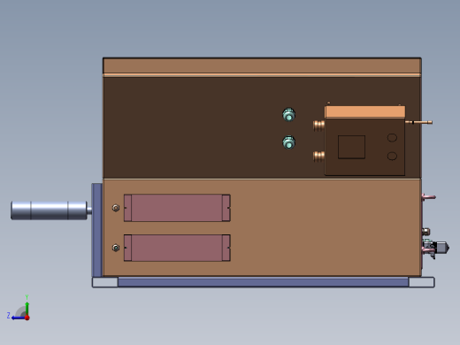 配电箱 (起重机用带元器件)右视缩略图