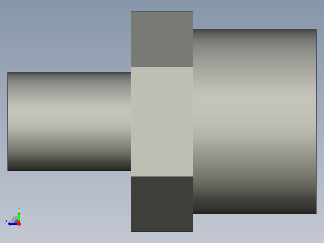 后端后不锈钢05外丝-025外丝-变丝右视图