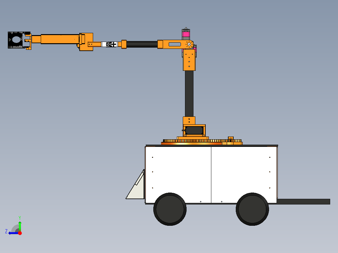 A0003997-农业采摘机器人右视图